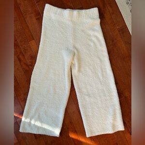SKIMS Cream lounge pants